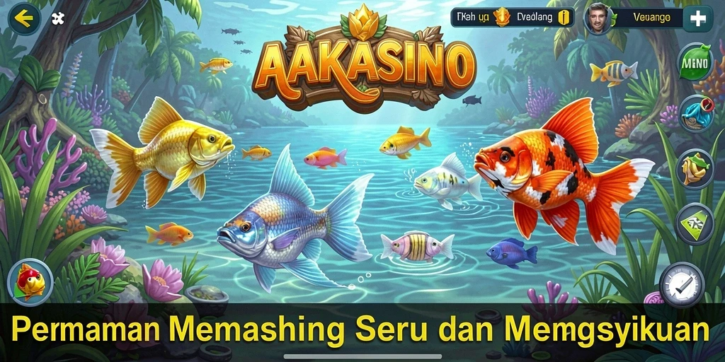 Tangkapan ikan yang memukau dalam gameplay AAKASINO.