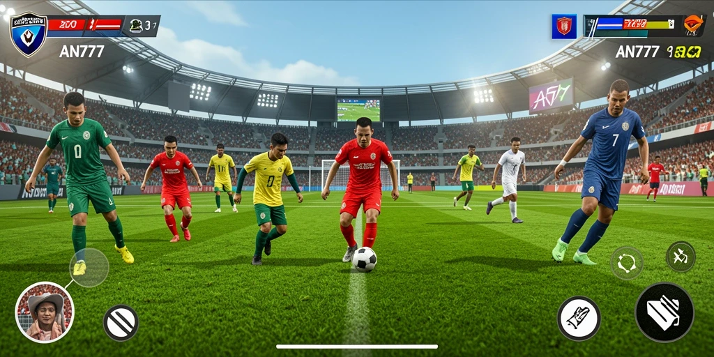 Tampilan gameplay AN777 yang seru dan mendebarkan.