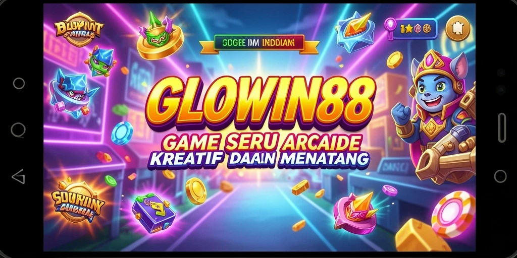 Screenshot GLOWIN88 menunjukkan aksi seru dan gameplay yang dinamis.