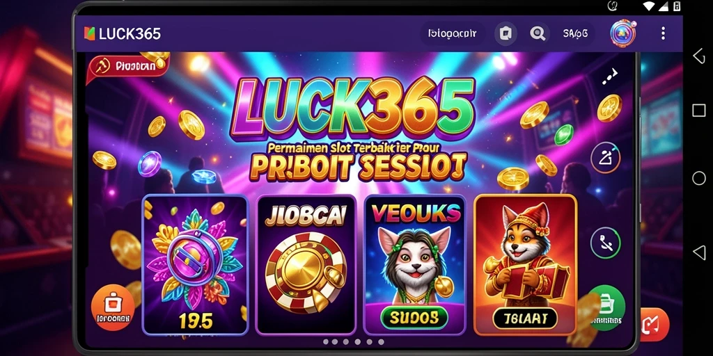 Tampilan gameplay LUCK365 yang mengesankan dengan fitur slot yang menarik.