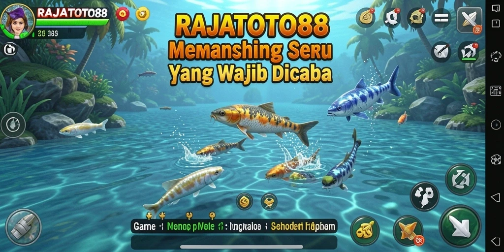 Tangkapan ikan yang memuaskan dalam gameplay RAJATOTO88.