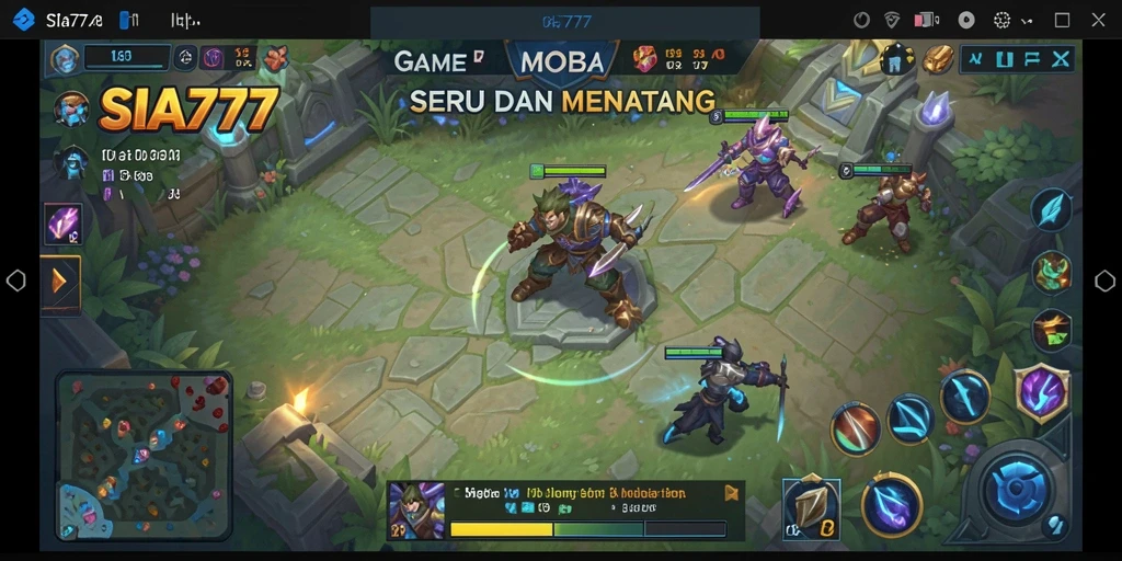 Tampilan screenshot SIA777 yang menunjukkan aksi pertarungan tim.