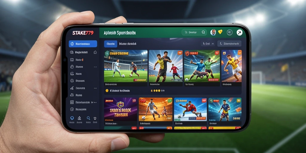 Tampilan antarmuka STAKE779 yang menarik dan informatif.