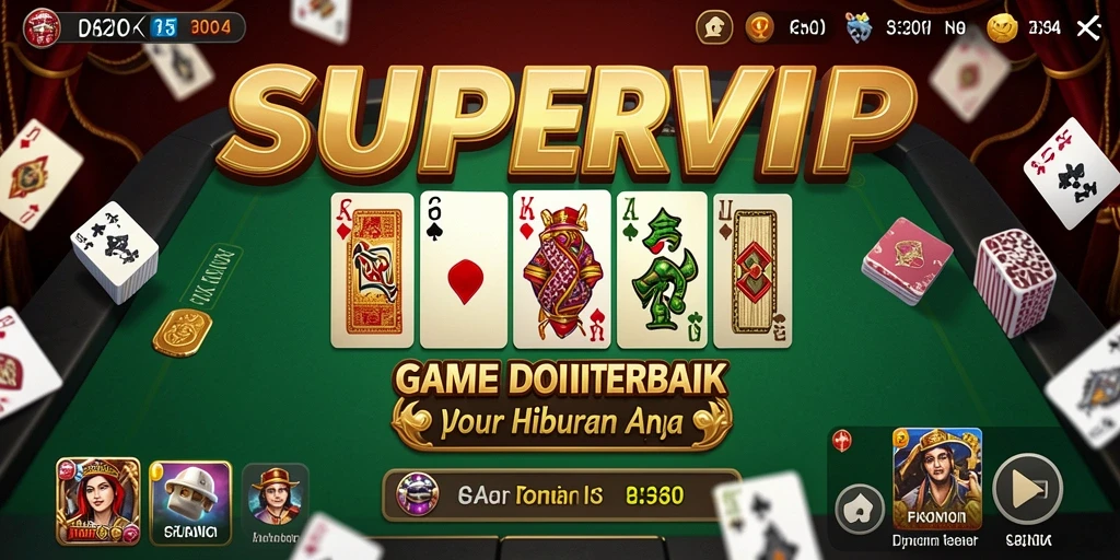 Tampilan menarik dari gameplay SUPERVIP yang mengasyikkan.