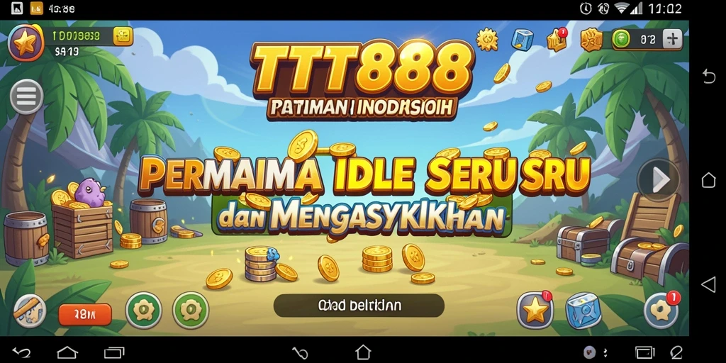 Screenshot menunjukkan gameplay santai dan menarik di TTT888.